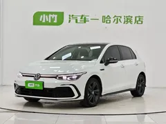 2023 Volkswagen Golf 280TSI DSG R-Line Lite, белый — фото 1