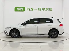 2023 Volkswagen Golf 280TSI DSG R-Line Lite, белый — фото 4