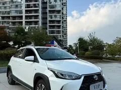 2021 Toyota Yaris L Zhixuan 1.5L CVT Leading, белый — фото 3