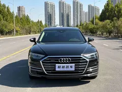 2022 Audi A8L 50 TFSI quattro Comfort Collector's Edition, чёрный — фото 2