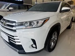 2021 Toyota Highlander 2.0T 4WD Luxury 7, белый — фото 1