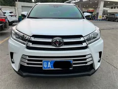 2021 Toyota Highlander 2.0T 4WD Luxury 7, белый — фото 2