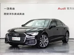 2022 Audi A6L 45 TFSI quattro Select Sport, чёрный — фото 1