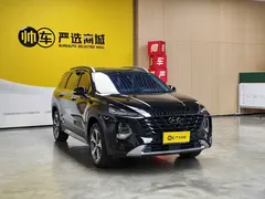 2023 Hyundai Santa Fe 380T GDi AT 4WD TOP HTRAC Flagship, чёрный — фото 2