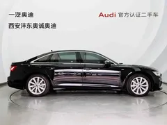 2021 Audi A6L 45 TFSI Sport, чёрный — фото 2