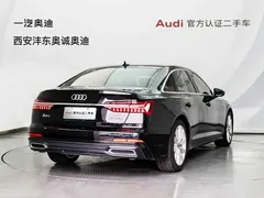 2021 Audi A6L 45 TFSI Sport, чёрный — фото 4
