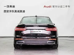 2021 Audi A6L 45 TFSI Sport, чёрный — фото 5