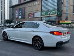 2021 BMW 5 Series 530Li Premium Luxury Package, белый — фото 4