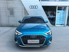 2021 Audi A3 Sportback 35 TFSI Fashion, синий — фото 2