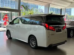 2021 Toyota Alphard Hybrid 2.5L Premium, белый — фото 6