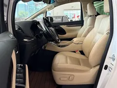 2021 Toyota Alphard Hybrid 2.5L Premium, белый — фото 9
