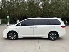 2020 Toyota Sienna 3.5L Mexico Spec, белый — фото 3