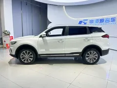 2020 Geely Atlas 1.8TD DCT Zhilian PRO, белый — фото 3