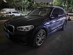 2021 BMW X3, чёрный — фото 2