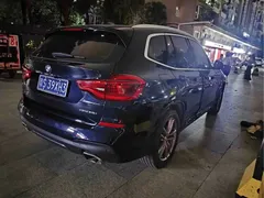 2021 BMW X3, чёрный — фото 3