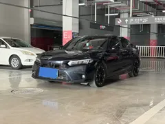2022 Honda Civic 240TURBO CVT, чёрный — фото 2