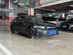 2022 Honda Civic 240TURBO CVT, чёрный — фото 3