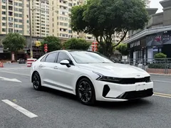 2020 Kia K5 380T GT-Line Flagship, белый — фото 3