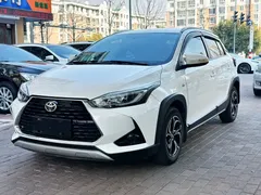 2021 Toyota Yaris L Zhixuan X 1.5L CVT Leading, белый — фото 1