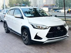 2021 Toyota Yaris L Zhixuan X 1.5L CVT Leading, белый — фото 3