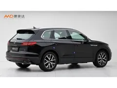 2021 Volkswagen Touareg 3.0TSI Ruixiang Classic Sport Package, чёрный — фото 3