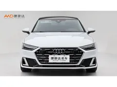 2023 Audi A7L 2.0T 45TFSI S-line, белый — фото 2