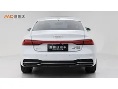 2023 Audi A7L 2.0T 45TFSI S-line, белый — фото 4
