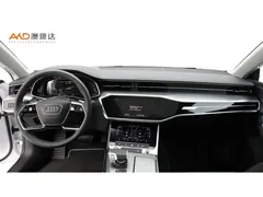 2023 Audi A7L 2.0T 45TFSI S-line, белый — фото 5