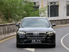 2023 Mercedes-Benz S-Class S 450 L 4MATIC, чёрный — фото 2