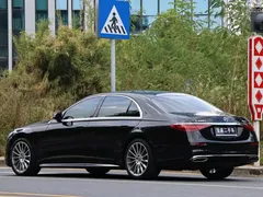 2023 Mercedes-Benz S-Class S 450 L 4MATIC, чёрный — фото 4