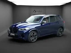2020 BMW X5 M, синий — фото 1