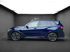 2020 BMW X5 M, синий — фото 3