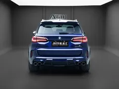 2020 BMW X5 M, синий — фото 4