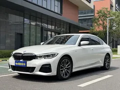 2022 BMW 3 Series 325Li M Sport, белый — фото 1