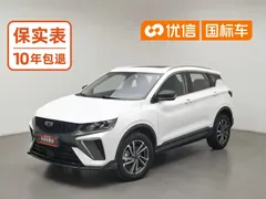 2023 Geely Coolray 1.5T DCT Platinum, белый — фото 1