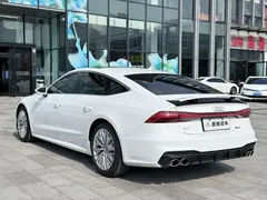 2021 Audi A7 45 TFSI, белый — фото 9