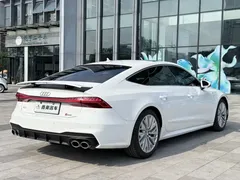 2021 Audi A7 45 TFSI, белый — фото 10