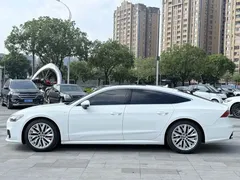 2021 Audi A7 45 TFSI, белый — фото 11