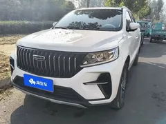 2021 Geely Vision X6 PRO 1.4T AT Premium, белый — фото 1