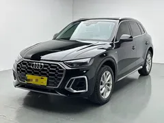 2021 Audi Q5L 40 TFSI Luxury Sport, чёрный — фото 1