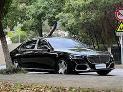 2023 Mercedes-Benz Maybach S-Class S 480 4MATIC, чёрный — фото 3