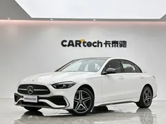 2023 Mercedes-Benz C-Class C 260 L Sport, белый — фото 1