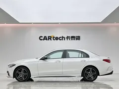 2023 Mercedes-Benz C-Class C 260 L Sport, белый — фото 2