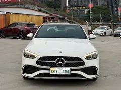 2023 Mercedes-Benz C-Class C 260 L Sport, белый — фото 2