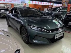 2025 BYD Han L DM-i PHEV 200km Lidar Flagship, зелёный — фото 3