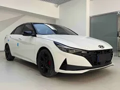 2022 Hyundai Elantra 1.5L CVT 20th Anniversary, белый — фото 3