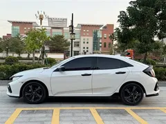 2021 Honda Civic Hatchback 220Turbo CVT, белый — фото 3
