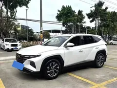 2022 Hyundai Tucson L 2.0L Hybrid Premium, белый — фото 1
