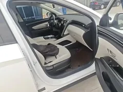 2022 Hyundai Tucson L 2.0L Hybrid Premium, белый — фото 9