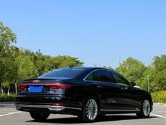 2022 Audi A8L 50 TFSI quattro Comfort Collector's Edition, чёрный — фото 2